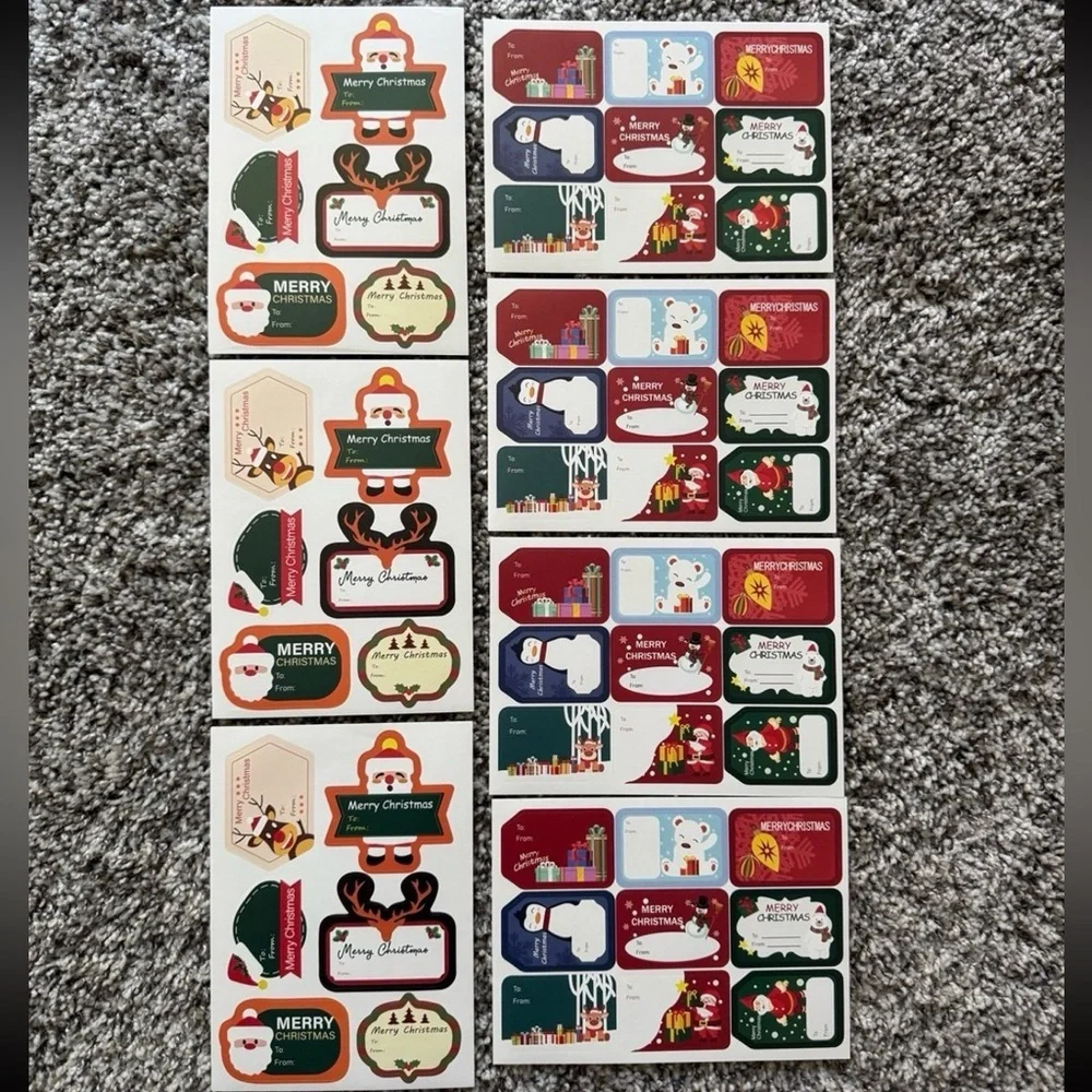 54 Christmas Tags (Pack #4)
